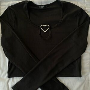 heart crop top